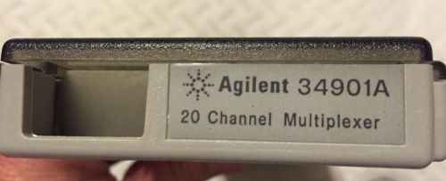 Agilent / HP 34901A 20 Channel Multiplexer Module - w/ New Calibration