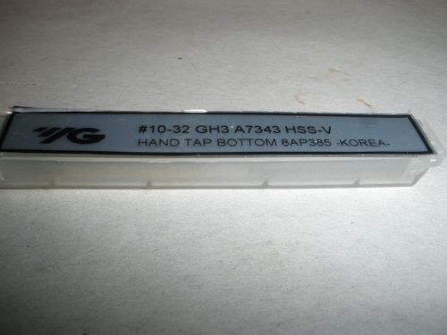 NOS YG brand 10-32 NF HS GH-3 4 flute bottom tap