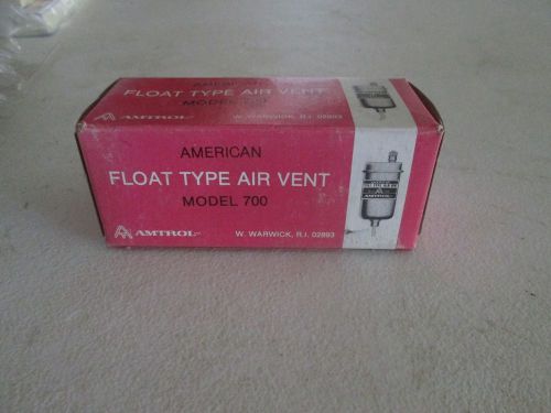 NEW Amtrol 700 American Float Type Air Vent Replacement Repair Industrial