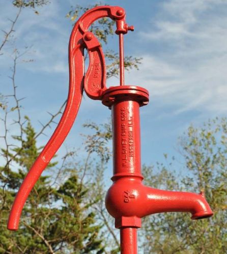 Old Vintage W. L. Davey Pump Corp. Rockford ILL Hand Water Well Pump
