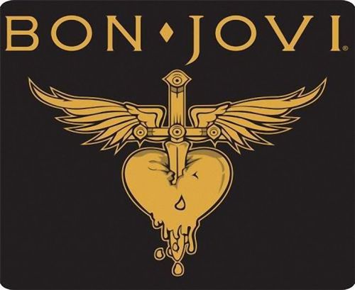 New Cool Bon Jovi Logo Mouse Pad Mats Mousepad Hot Gift