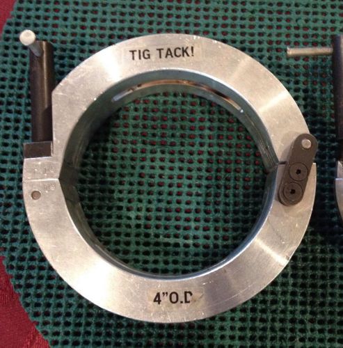 Tig-tack tube clamp for welding, 4 inch o.d. for sale