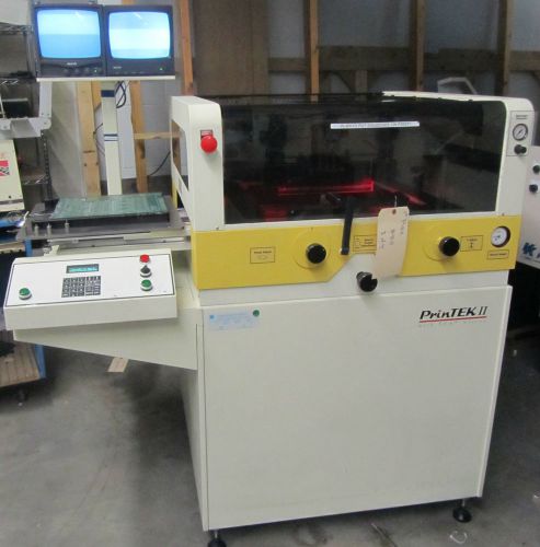 Printek ii semi automatic pcb stencil printer transition automation smt pc board for sale