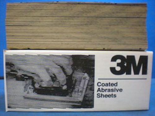 3M #10272  3-2/3&#034; x 9&#034; 320 grit 405N Silicon Carb Abrasive Sheets