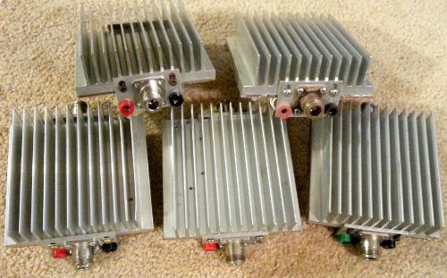 5 VHF UHF RF Amplifier Modules w/Aluminum Heat-sink Ideal for Experimental Use