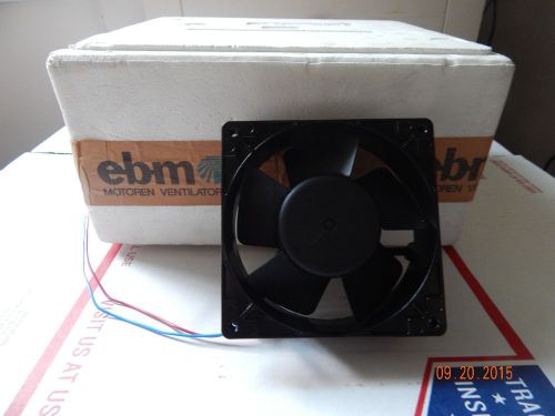 NEW Case of ten (10)  EBM brushless metal fans W2G110-AM39-01 12VDC
