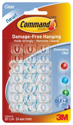 3m clear command decorating clip for sale