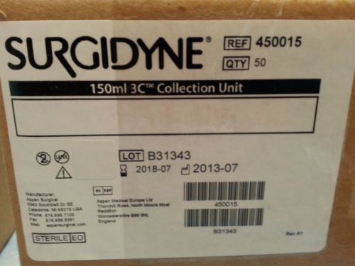 Surgidyne 150ml 3C Collection Unit In Date Box of 50 REF 450015