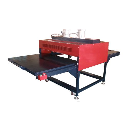 39&#034; x 47&#034; auto pneumatic double working table large format heat press machine for sale