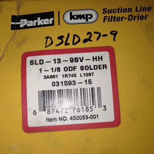 Parker refrigerant suction line filter dryer sld13-9sv-hh 1-1/8 sweat new in box for sale