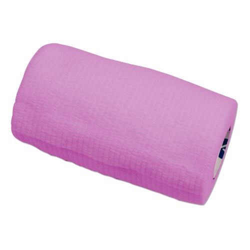 Sensi-Wrap Self-Adherent Bandage Latex Free 4&#034; x 5 yds Pink (2 Rolls) # 3218