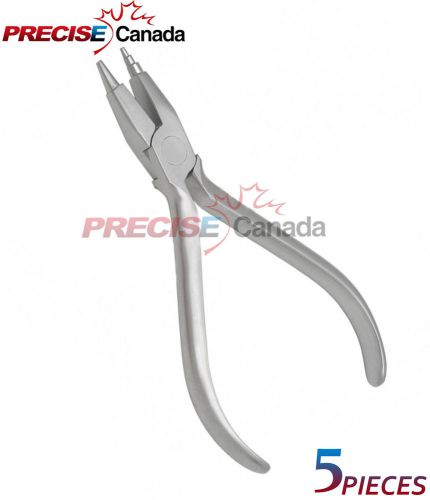 SET OF 5 MARCOTTE LOOPING PLIER ORTHODONTIC DENTAL INSTRUMENTS