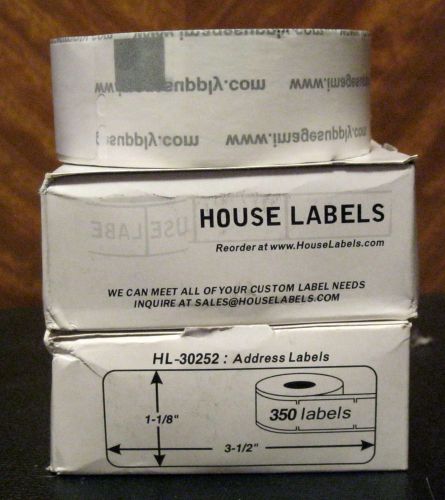 3 Rolls for Dymo Label Writer450 &amp; 450 Turbo 350 Labels Per Roll