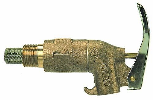 Wesco 272081 Heavy Duty Brass Rigid Shank Faucet with PTFE Gasket, 0.75&#034; NPT