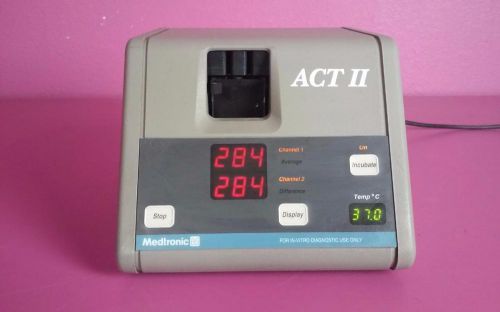 MEDTRONIC HemoTec ACT II Automated Coagulation Analyzer 250-204169 In-Vitro