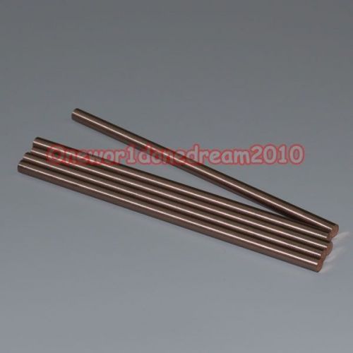 1x W-CU Tungsten 70% Copper 30% Alloy Rod Diameter 5mm  1/5&#034; Length 200mm 8&#034;