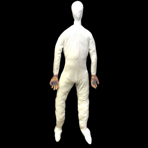 Life Size STUFFED POSABLE MANNEQUIN DISPLAY DUMMY Halloween Costume Prop Man-6ft