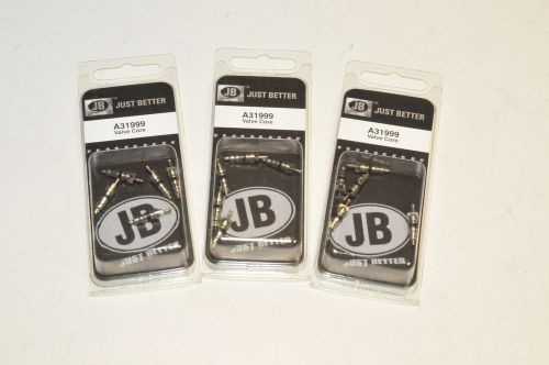 Jb just better  a31999  1/4&#034; valve core  3x 5 pack   15pcs total for sale