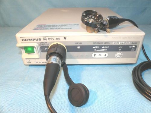 OLYMPUS OTV-S6 Endoscopy camera with camera head &amp; Gynecology coupler