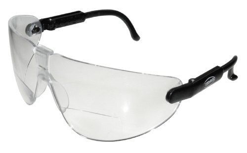 3M Lexa Reader Protective Eyewear, 13354-00000-20 Clr Anti-Fog Lens, Blk Temple,