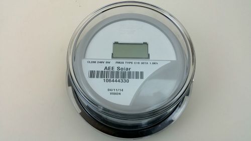 Schlumberger Centron Type C1S 30TA 1.0Kh FM2S CL200 240V 3W Watthour Meter