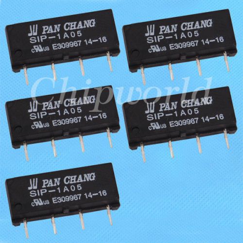 5pcs 5V Relay SIP-1A05 Reed Switch Relay 4PIN for PAN CHANG Relay new