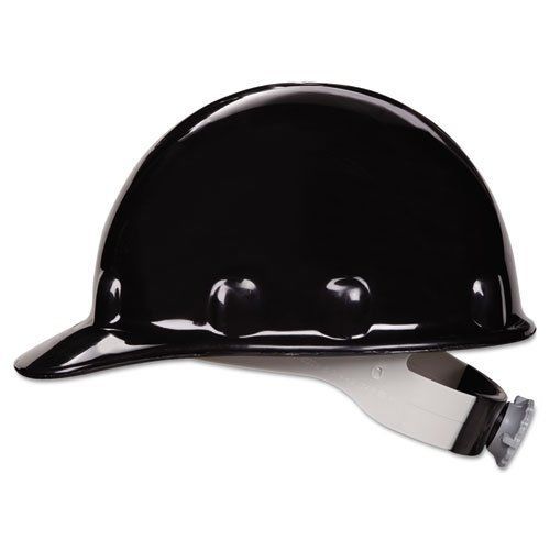 Fibre metal supereight hard hat with ratchet suspension - black for sale