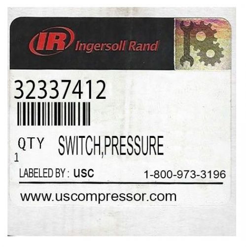 New Ingersoll Rand Pressure Switch Part# 32337412 GENUINE OEM R73