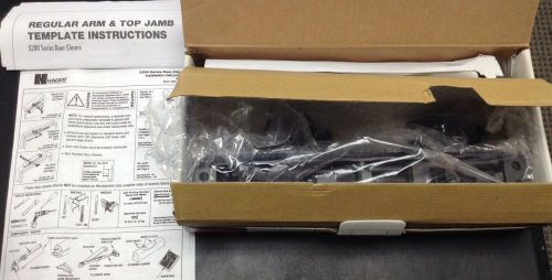 Hager 5200 series door closer heavy duty complete assembly new for sale