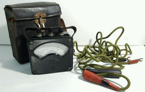 Vintage Working Westinghouse AC Volt Meter Type PX-4