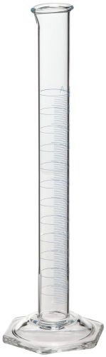 Corning pyrex 70022-500 vista glass single metric scale cylinder, 500 ml capacit for sale