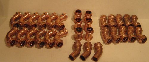 (31) Mixed lot of viega propress fittings 3/4&#034; copper New clean old stock