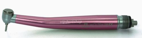 5*TOSI High Speed Push Button Torque Head Handpiece 4-hole Single spray Pink CE