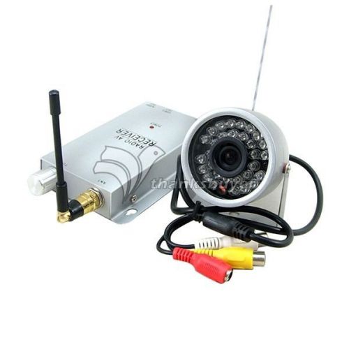 Wireless 1.2ghz rf 30-ir night vision weatherproof security surveillance camera for sale