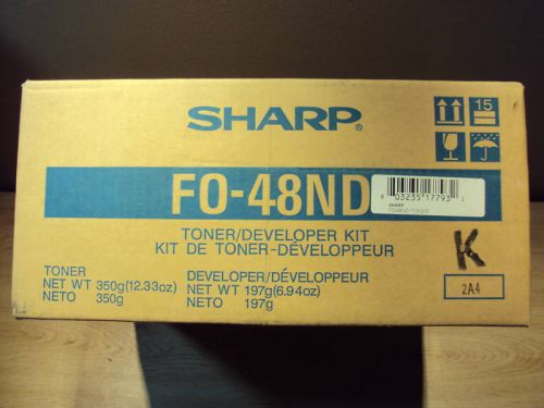 Genuine Sharp FO-48ND Fax Toner Cartridge (FO48ND) NIB