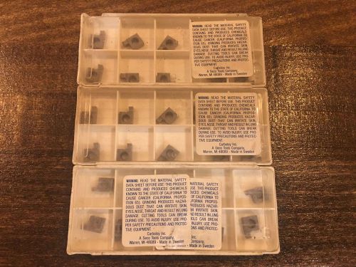 BRAND NEW Lot of 30 Seco Coromant Carbide Inserts 9NR086FG