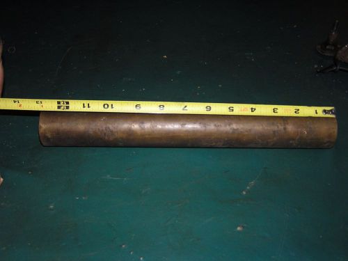 1-3/4&#034; BRASS ROUND ROD 13&#034; long Solid 1.75&#034; Diameter