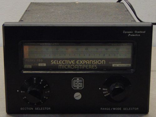 Greibach Instuments Model 700 Selective Expansion Microampmeter with transformer
