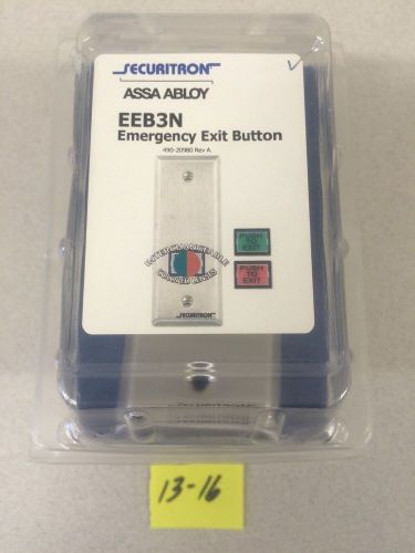 SECURITRON EEB3N EMERGENCY EXIT BUTTON