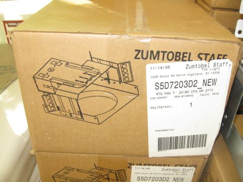 Zumtobel Staff S5D7203D2- Dimmable Fluorescent Recessed Light and Trim(7202RMC)