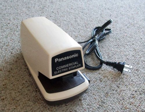 Panasonic commercial electric stapler as-300n with adjustable margin automatic for sale