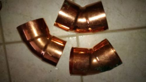 4 inch 45 degree copper fittings
