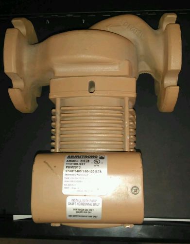 Armstrong circulator pump armflo e32.2b circulating hydro water for sale