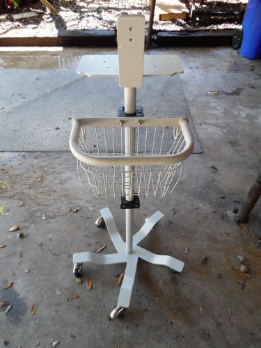PRYOR PRODUCTS BLOOD PRESSURE MOBILE STAND WITH BASKET MODEL 1047410