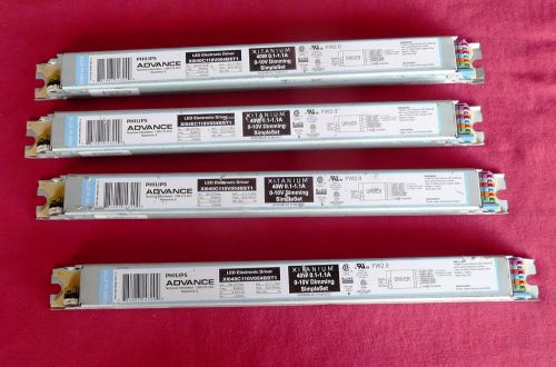 Five (5) Philips Electronic Dimmable Drivers XI040C110V054BST1, UPC 781087143209
