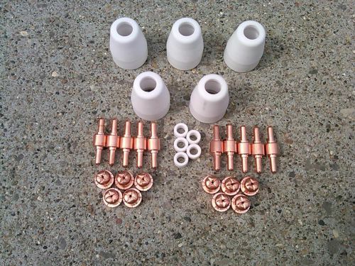 PLASMA CUTTER CONSUMABLES TIPS ELECTRODES SET FOR 50A!