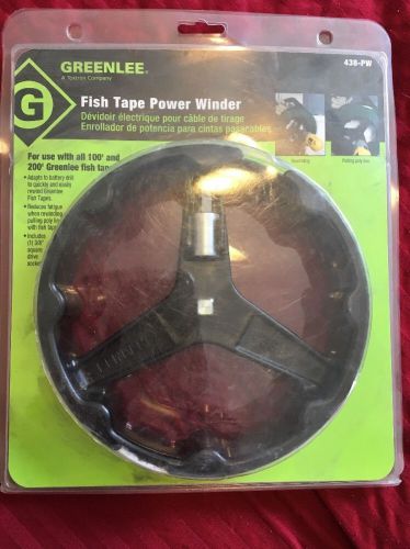 Fish Tape Power Winder Greenlee