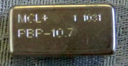 MiniCircuits PBP-10.7+ Elliptic 9.5- 11.5  MHz Bandpass Filter 50 ohm  Lot of 70