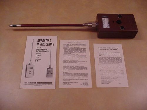 Delmhorst hay moisture tester for sale