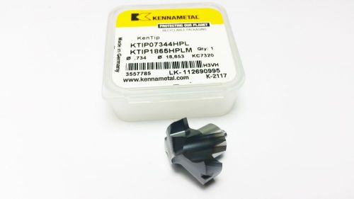 .734&#034; Kennametal KenTip KTIP KC7320 Inserted Carbide Drill Tip Inserts  O 547